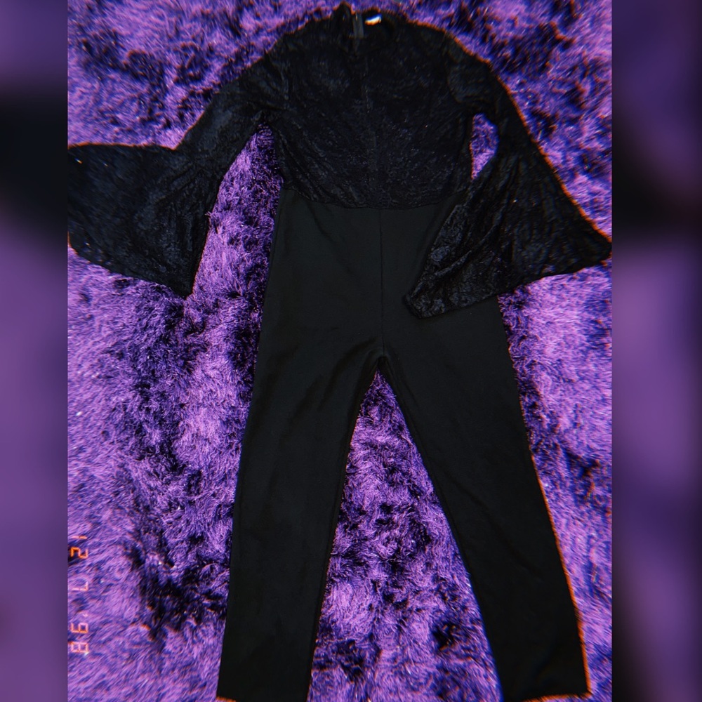 Plus Size Bell Sleeve Jumpsuit